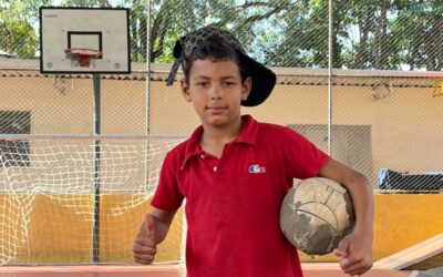 25 Jahre Kinderrechtszentrum: Júlio, der Fussballliebhaber aus dem Projekt Netzwerk Kinderrecht